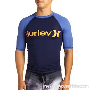 Hurley Men's One Only Short Sleeve Rashguard 2XLarge B0725YR11Z